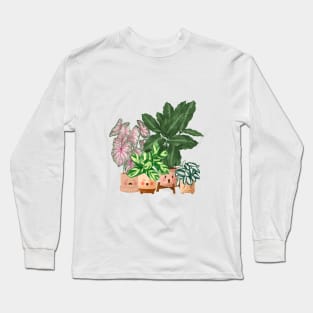 Smiley Plants 3 Long Sleeve T-Shirt